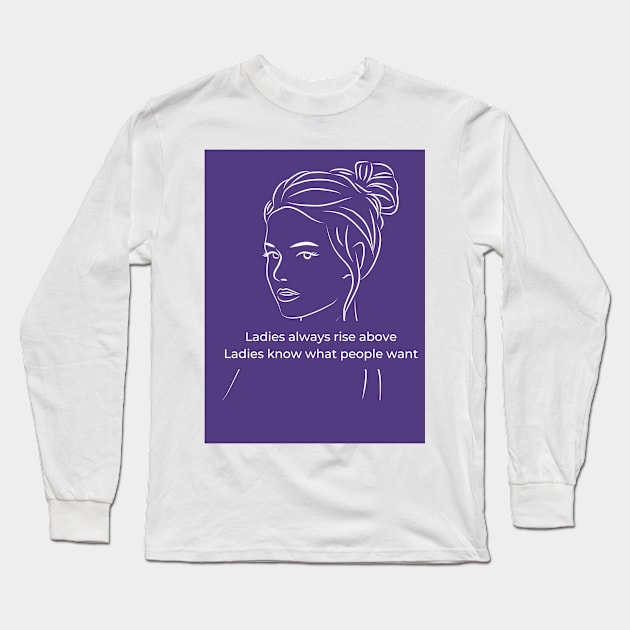 Ladies >>> Long Sleeve T-Shirt by ThePureAudacity